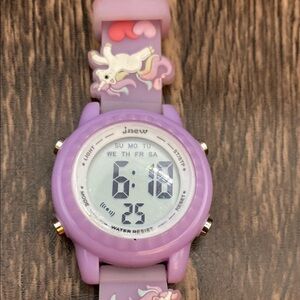 Purple Kids Digital Jnew Watch